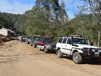 Convoy airs down at Coopers Creek
